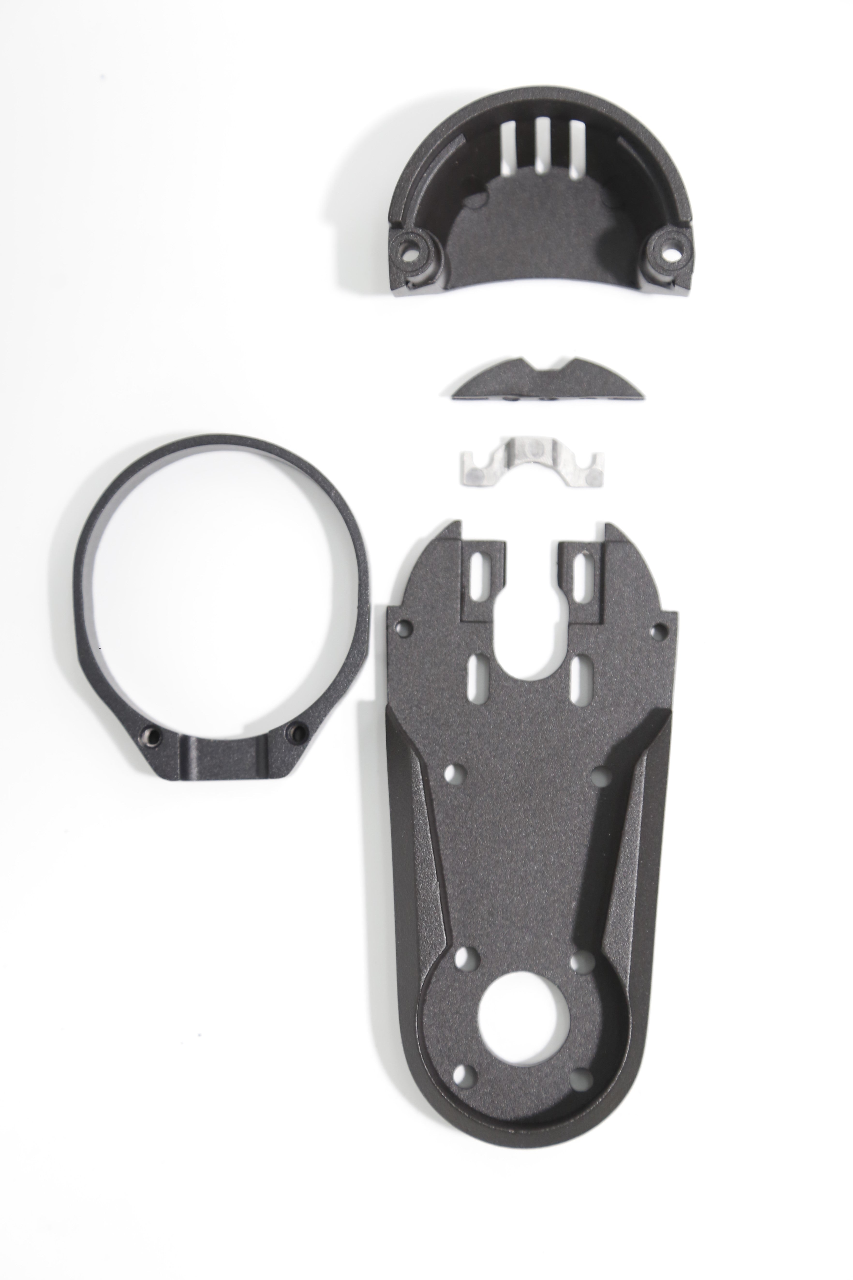 DBSSK8 mount piece belt motor cover and holder for H2X electric skateboard--5pcs in 1set