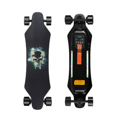 JUPITER-02 Electric longboard with remote controller skateboard,Dual Hub Motor 900W , Max speed 35km/h ,Max range 30km