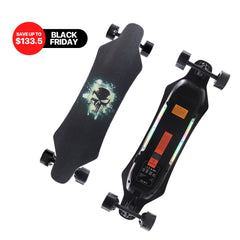 JUPITER-02 Electric longboard with remote controller skateboard,Dual Hub Motor 900W , Max speed 35km/h ,Max range 30km